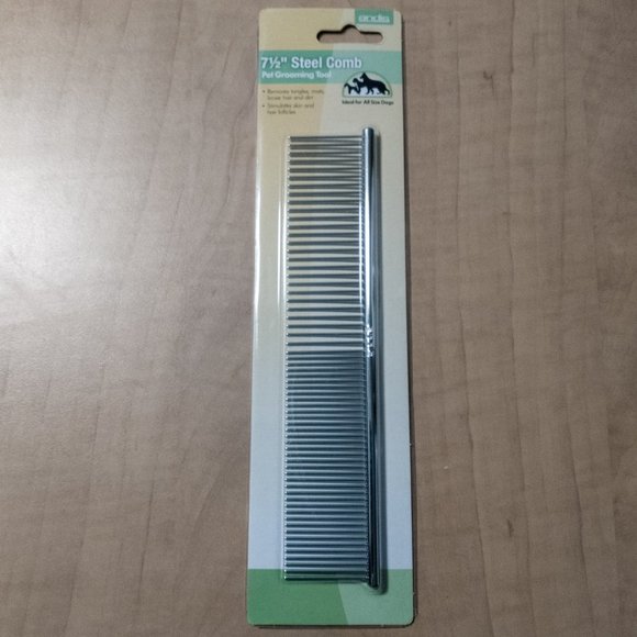 Andis Other - Andis 7 1/2" Steel Comb Pet Grooming Tool, NWT